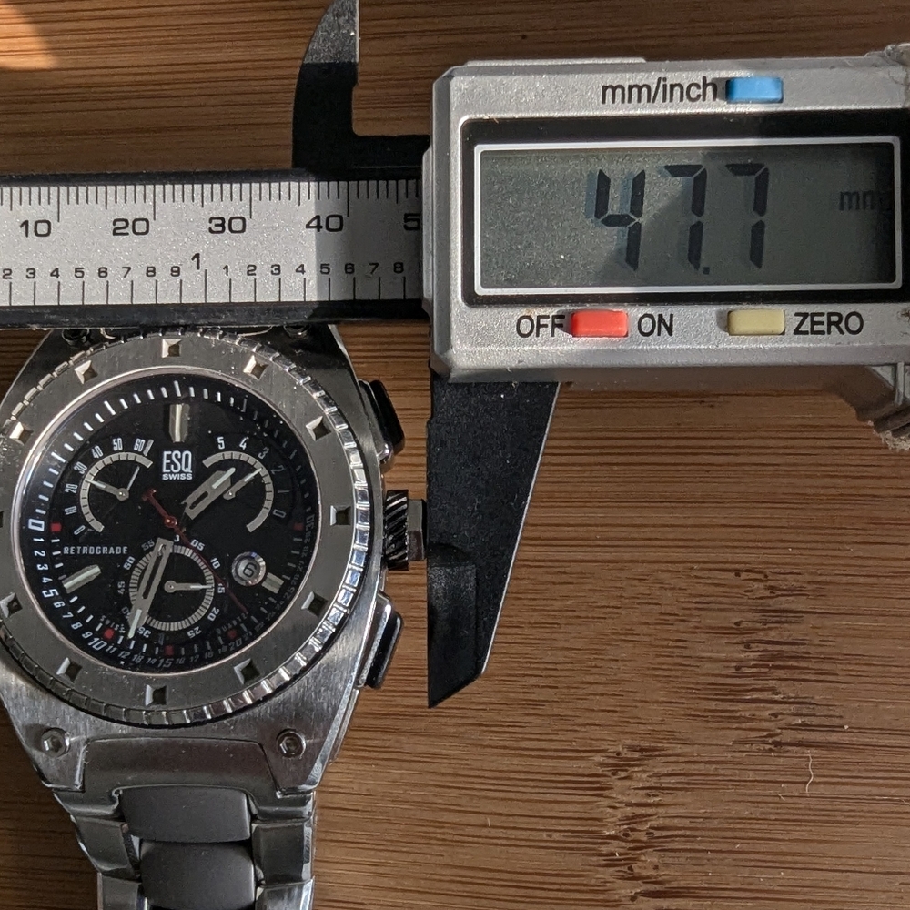 Movado ESQ WATCH MENS CHRONGRAPH - Picture 10 of 15